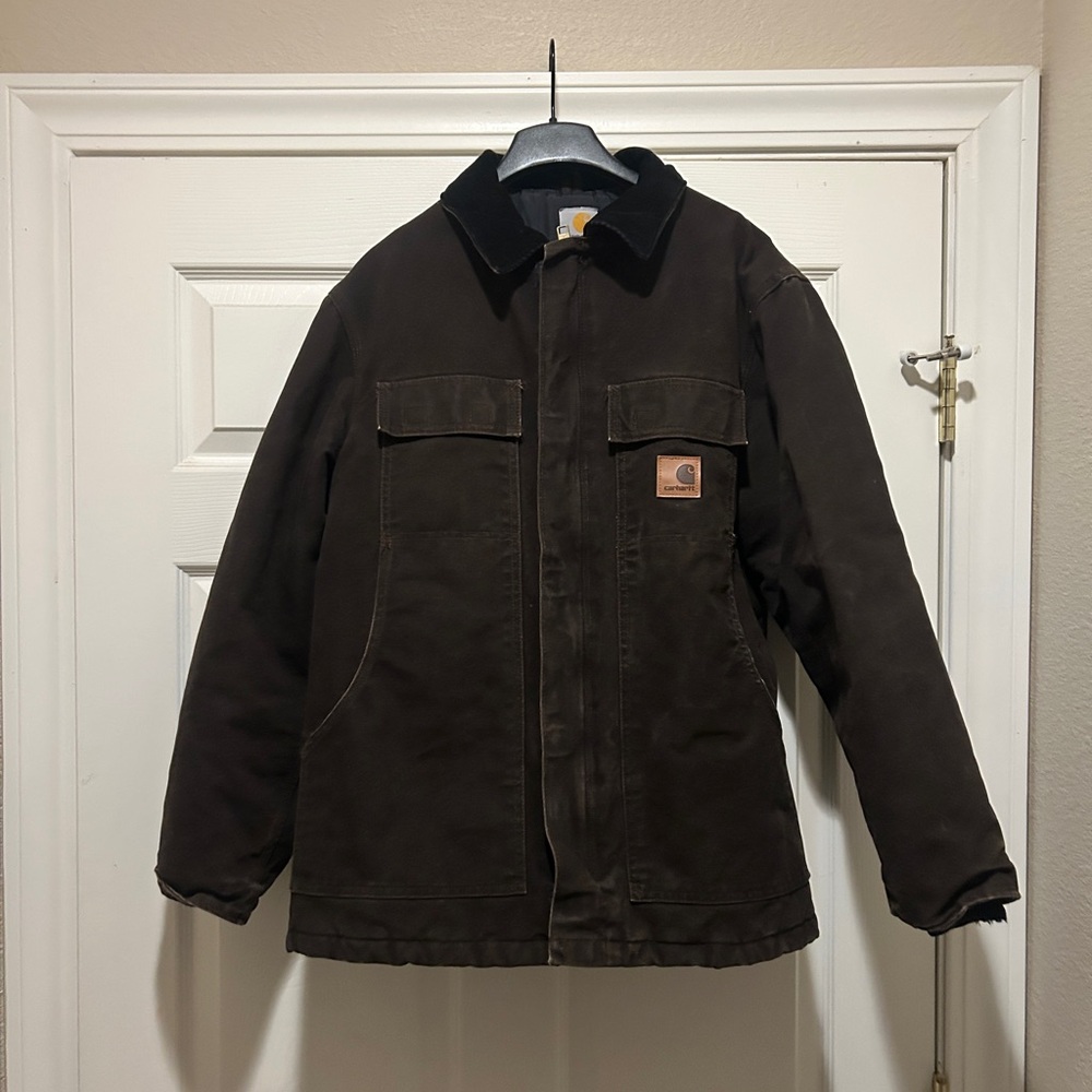 Carhartt Men's Dark Brown Field Jacket